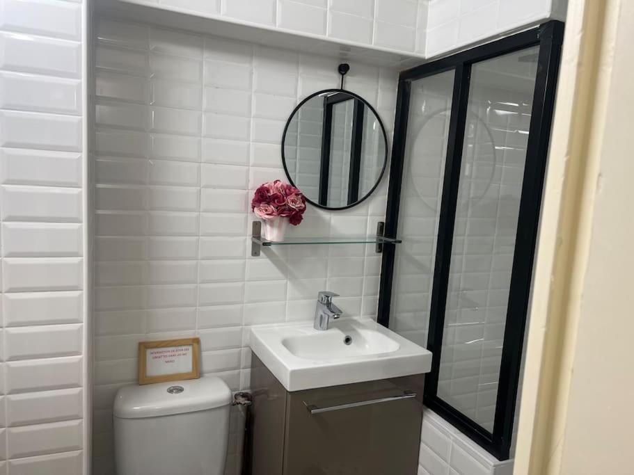 Charm'In Champigny: Studio Cosy, Detente & Travail Exterior foto